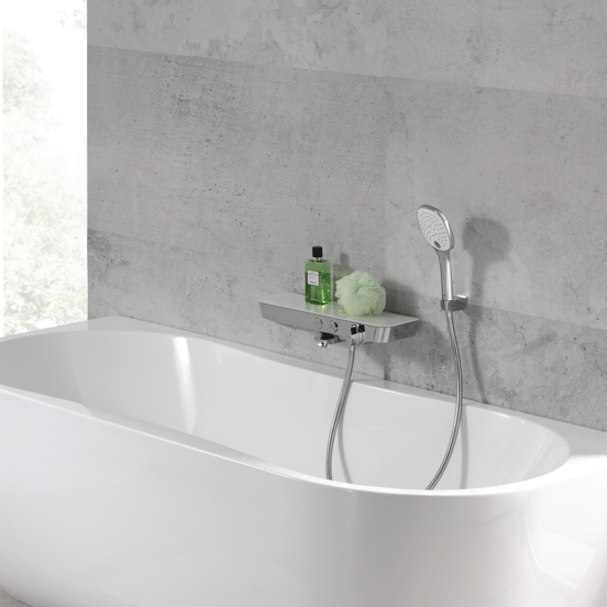 Blaufoss Dreamblade robinet de bain thermostatique chrome brillant