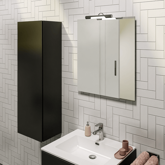 Storke Soto rechthoekig badkamerspiegel 65 x 75 cm