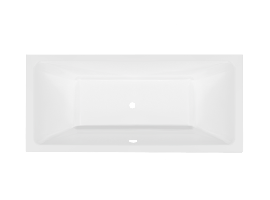 Luca Varess Sandrina 2 Personen Einbaubadewanne 170 x 75 cm, Acryl Weiß mat