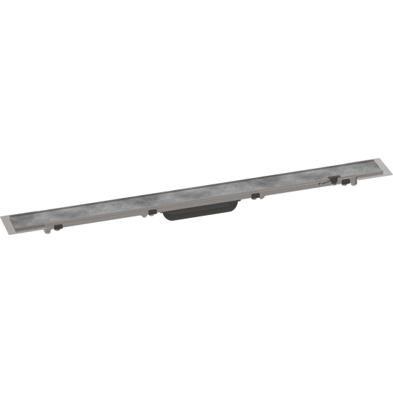 Hansgrohe RainDrain Rock caniveau de douche découpable 80cm RSV Look