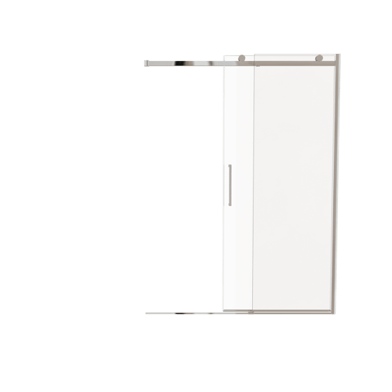 Luca Varess Boltano douche schuifdeur 150 cm x 200 cm Helder glas chroom profiel