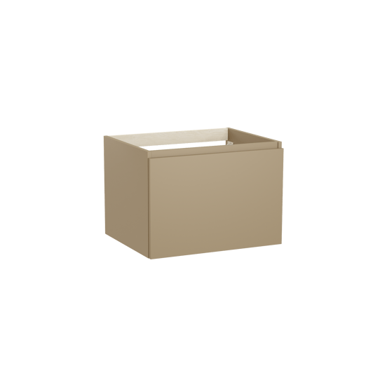 Balmani Sfera zwevende wastafelonderkast 67,5 x 55 cm Dune 2 lades