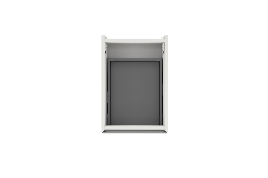 Storke Edge zwevende wastafelonderkast 35 x 52 cm mat wit 1 lade