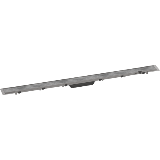 Hansgrohe RainDrain Rock Fertigset Duschrinne kürzbar 100cm RSV Look