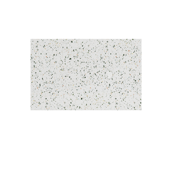 Balmani Impress receveur de douche 140 x 90 cm marbre composite blanc/noir terrazzo mat structure rock