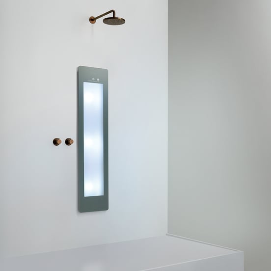 Sunshower Plus M Infrarot und UV Unterputz organic grey