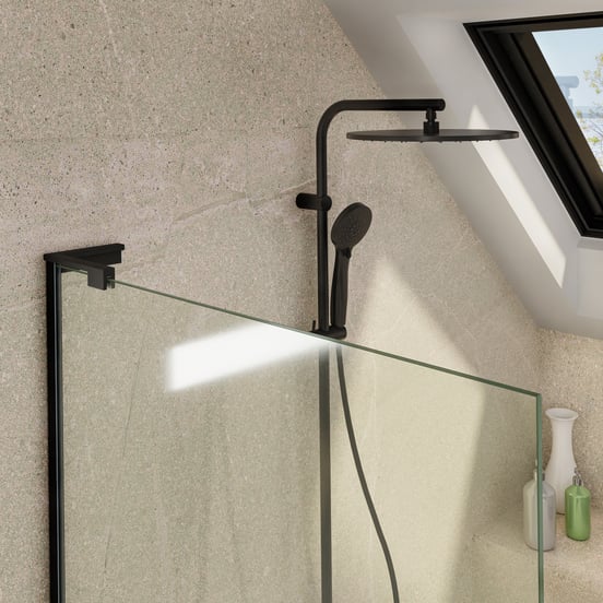 Balmani Modular korte stabilisatiestang links 18x14cm mat zwart