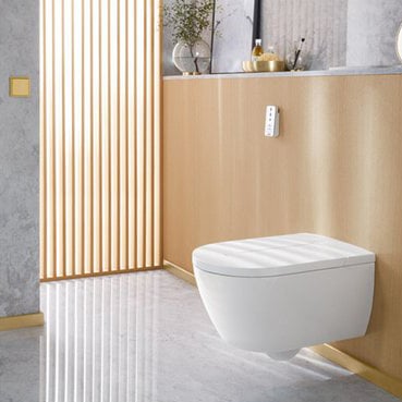 Villeroy & Boch ViClean-I100 douche wc Hoogglans Wit randloos
