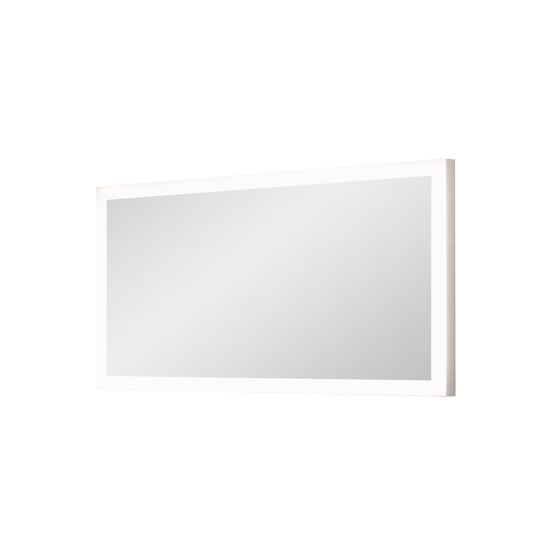 Balmani Giro rechthoekig badkamerspiegel 135 x 65 cm met spiegelverlichting