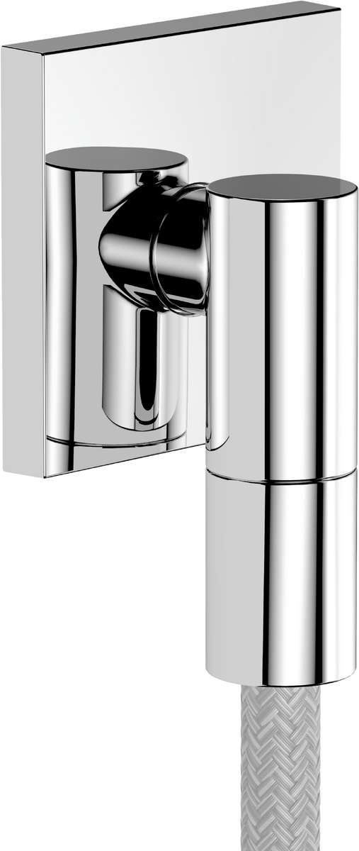 Hansgrohe FixFit Fine E Wandanschlussbogen 1/2" Chrom Glänzend