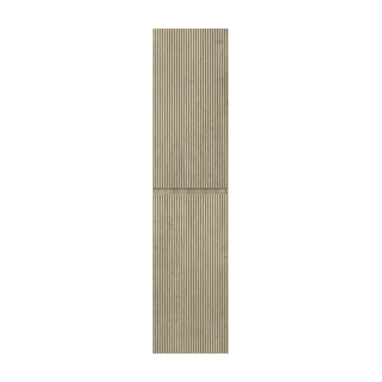 Storke Ribs colonne salle de bains suspendu chêne brut 40 x 30 x 170 cm