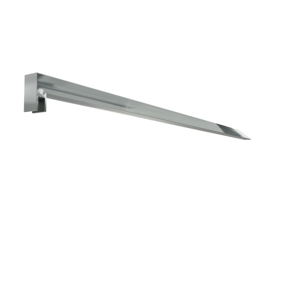 Balmani Modular Rise steunarm 120cm chroom