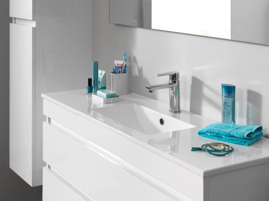 Blaufoss Manta robinet de lavabo chrome brillant