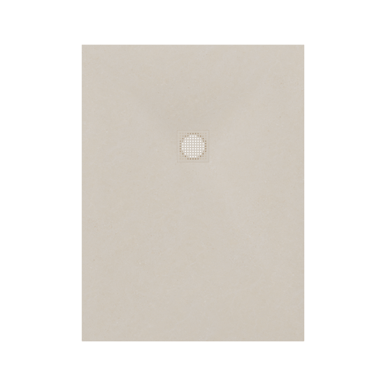 Luca Varess Suite douchebak 120 x 90 cm composietmarmer Dizzy Cream 