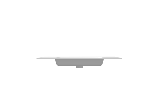 Storke Mata enkele wastafel matte solid surface 95 x 52 cm