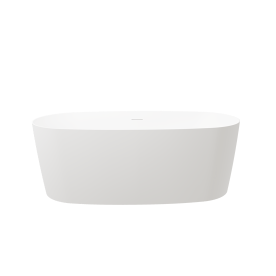 Luca Varess Sutilo baignoire îlot 160x75cm acrylique blanc mat