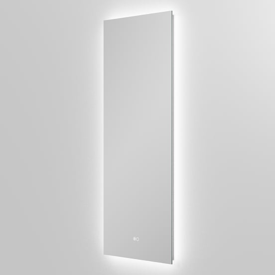 Balmani Giro Touch rechthoekig badkamerspiegel 45 x 120 cm met spiegelverlichting en anti-damp