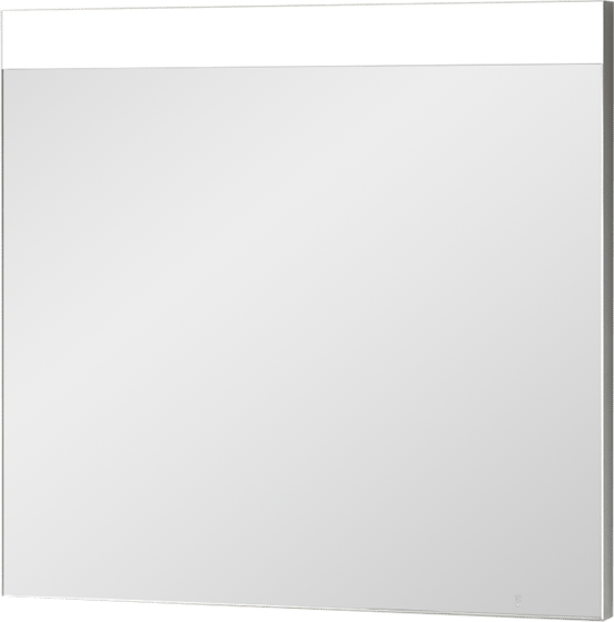 Storke Lucera Badspiegel mit Beleuchtung: Rechteckig, 75 x 70 cm, mit Anti-Beschlag Spiegelheizung