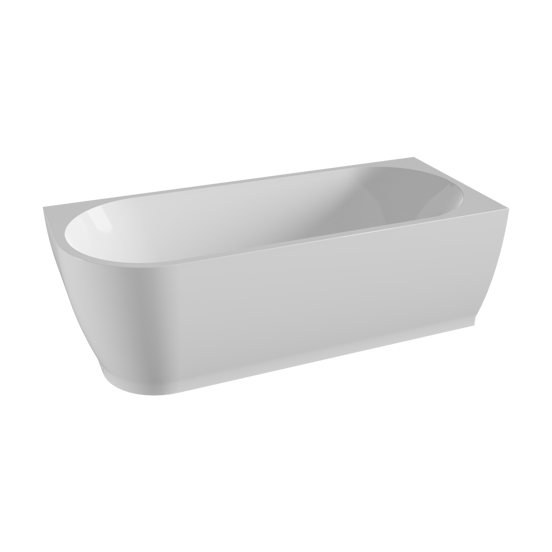 Linie Paulo 2-Personen-Eckbadewanne: rechts, 170 x 75 cm, Acryl, Weiß Glänzend