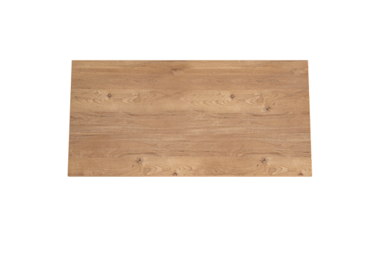 Storke Panton enkel wastafelblad ruwe eiken melamine 105 x 52 cm