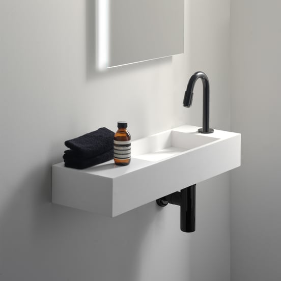 Blaufoss Ottawa robinet de lave-mains Noir Mat