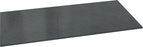 Balmani Stretto enkel of dubbel wastafelblad verzoete graniet 120 x 55 cm