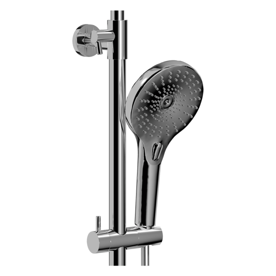 Blaufoss Onos 250 Duschsystem: Chrom Glänzend