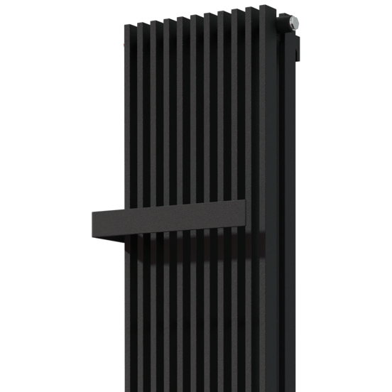 Vipera porte-serviette pour Corrason double 40 cm noir mat