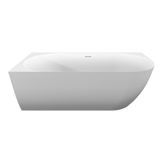 Luca Varess Otello baignoire d'angle gauche duo 170 x 80 cm acrylique blanc mat