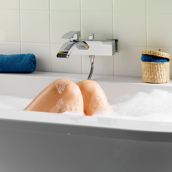 Blaufoss Miniato badkraan chroom