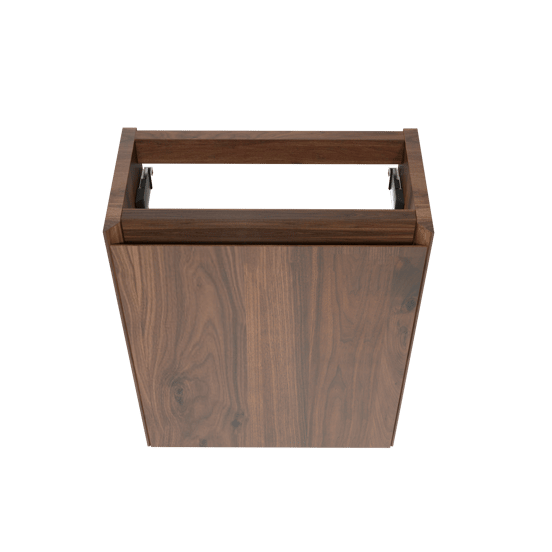 Balmani Mitra meuble lave-mains suspendu 42 x 21 cm noyer Américain