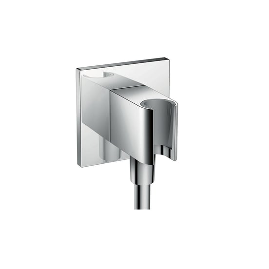 Hansgrohe Showerselect Comfort_E robinet thermostatique Colonne de douche de pluie encastré avec douche de tête 30 x 30 cm Chrome Brillant