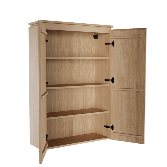 Balmani Eclips hängender Hochschrank Eiche natur 90 x 32 x 130 cm