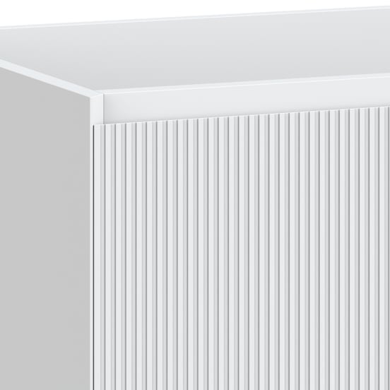 Balmani Fila zwevende wastafelonderkast 120 x 55 cm mat wit 2 lades