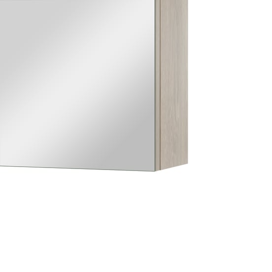 Linie Montro armoire de toilette 100 x 75 cm chêne gris