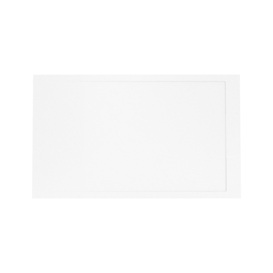 Balmani Indus receveur de douche 150 x 90 cm marbre composite blanc mat structure en ardoise