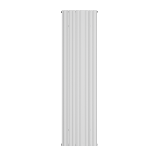 Vipera Mares dubbele handdoekradiator 47 x 180 cm centrale verwarming mat wit zij- en middenaansluiting 1821W