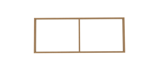 Balmani Legno socle pour meuble sous-vasque chêne vieilli 135 x 52,5 cm