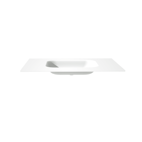 Balmani Tablo Arcato enkele wastafel matte Solid Surface 90 x 55 cm, exclusief crepine