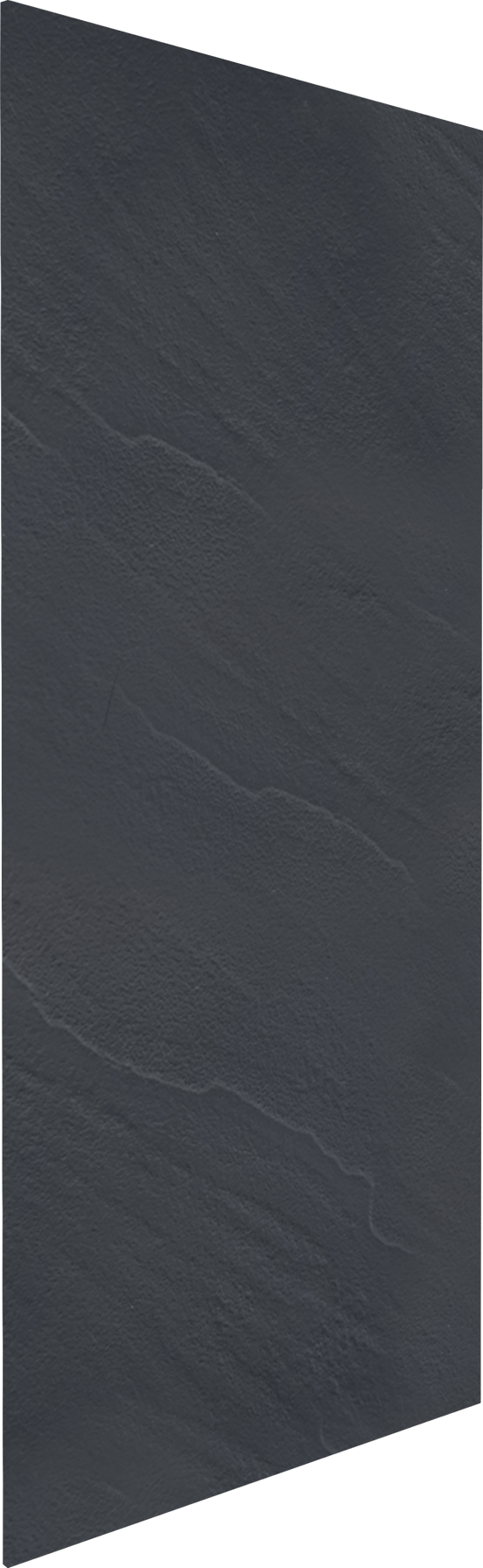 Linie Rumba revêtement mural de douche 90 x 220 cm acrylique gris structure ardoise