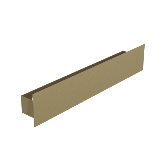 Balmani Uma wandplank Brushed Champagne Gold 60 x 8.5 cm
