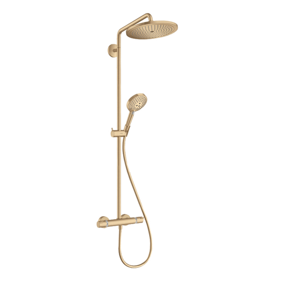 Hansgrohe Croma Select S 280 thermostatische regendoucheset Brushed Bronze