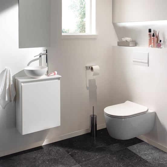 Blaufoss Multa robinet de lave-mains haut Chrome Brillant