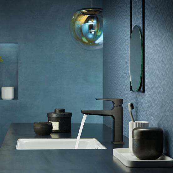 Hansgrohe Metropol 100 robinet de lavabo Noir Mat