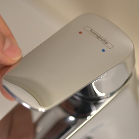 Hansgrohe Logis 70 Niedrige Waschtischarmatur Chrom glänzend