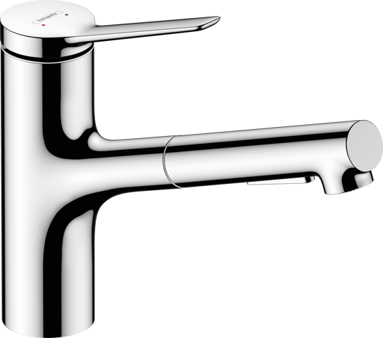 Hansgrohe Zesis M33 keukenkraan glanzend chroom
