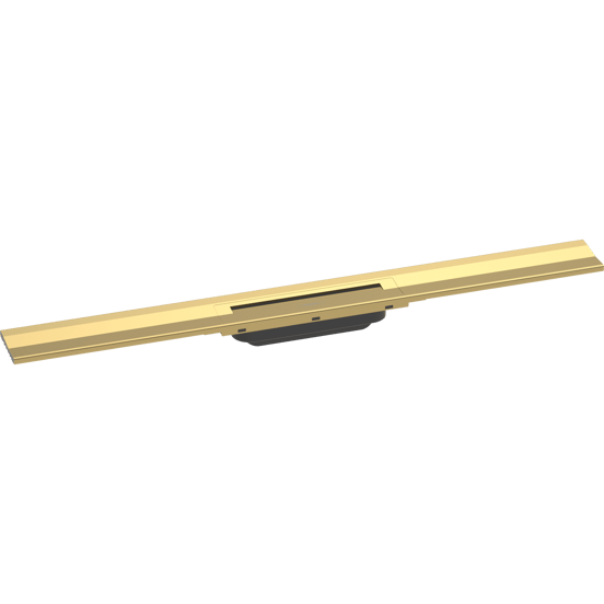 Hansgrohe RainDrain Flex douchegoot afwerkset wandmodel 80cm Polished Gold Optic