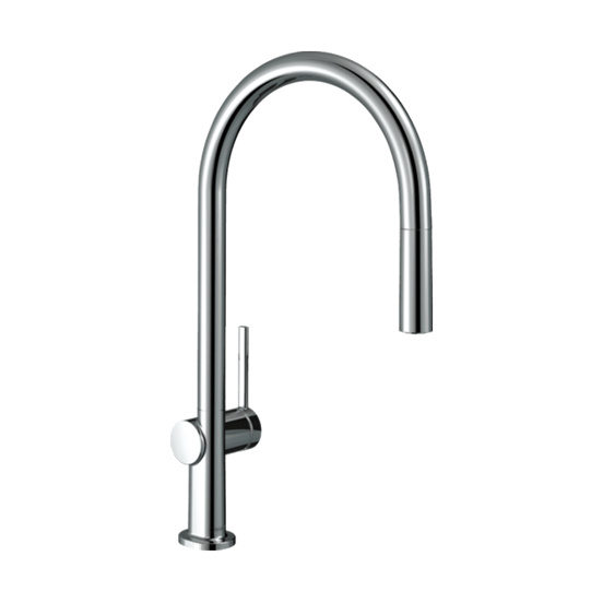 Hansgrohe Talis M54 210 keukenkraan met uittrekbare sproeikop chroom