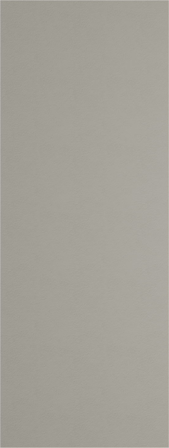 Luca Varess Zelda Duschrückwand 90 x 240 cm Komposit seidengraue matt rockstruktur