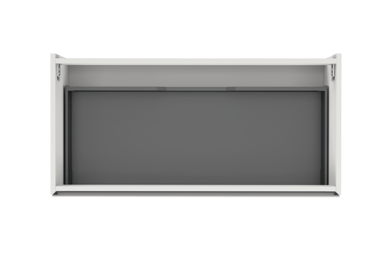 Storke Edge zwevende wastafelonderkast 105 x 52 cm mat wit 1 lade